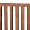 Baxton Studio Saki Mid-Century Modern Walnut Brown Finished Wood Queen Size Platform Bed 186-11136-9408-Zoro - alternate 2